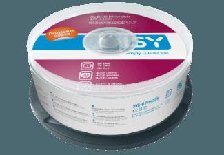 ISY IDV-1100 DVD R 25er Spindel Printable DVD R 25 Stück, ISY, IDV-1100, DVD, R, 25er, Spindel, Printable, DVD, R, 25, Stück