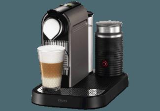 KRUPS XN730T Nespresso Citiz & Milk Kapselmaschine Titan