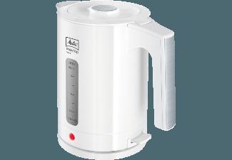 MELITTA 1016-03 Easy Aqua Top Wasserkocher Edelstahl/Weiß (2400 Watt, 1.7 Liter)