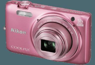 NIKON COOLPIX S6800  Pink (16 Megapixel, 12x opt. Zoom, 7.5 cm TFT, WLAN)