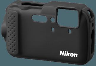 NIKON VJD00023 Silikonhülle für Nikon Coolpix AW120 (Farbe: Schwarz), NIKON, VJD00023, Silikonhülle, Nikon, Coolpix, AW120, Farbe:, Schwarz,