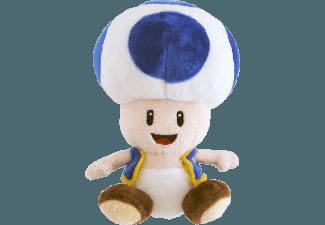 Nintendo Plüschfigur Toad blau 17cm, Nintendo, Plüschfigur, Toad, blau, 17cm