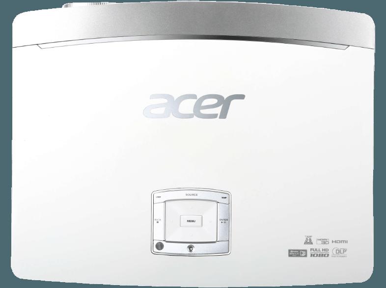 ACER H9505BD Beamer (Full-HD, 3D, 3.000 Lumen, DLP® BrilliantColor™ 0.65