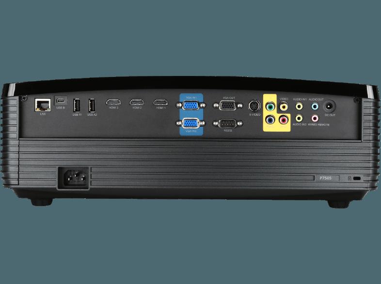 ACER P7505 Beamer (Full-HD, 3D, 5.000 ANSI Lumen, DLP® BrilliantColor™ 0.65