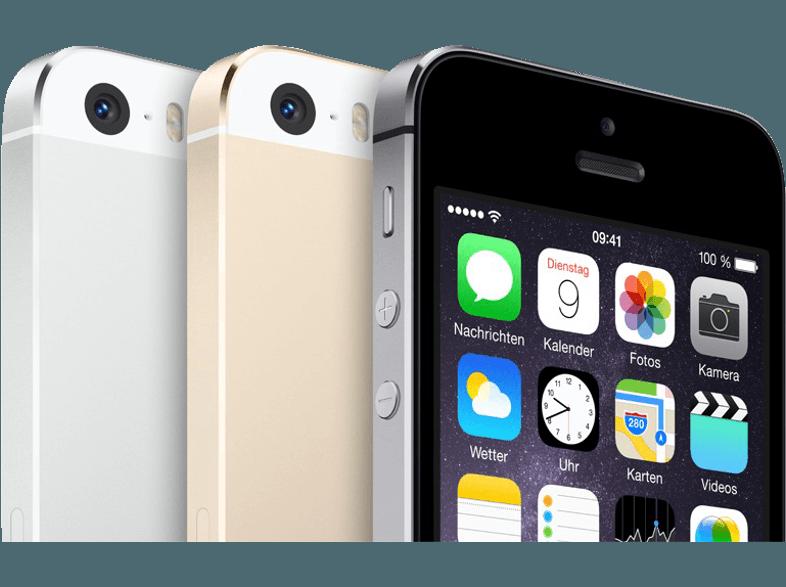 APPLE iPhone 5s 16 GB Silber, APPLE, iPhone, 5s, 16, GB, Silber