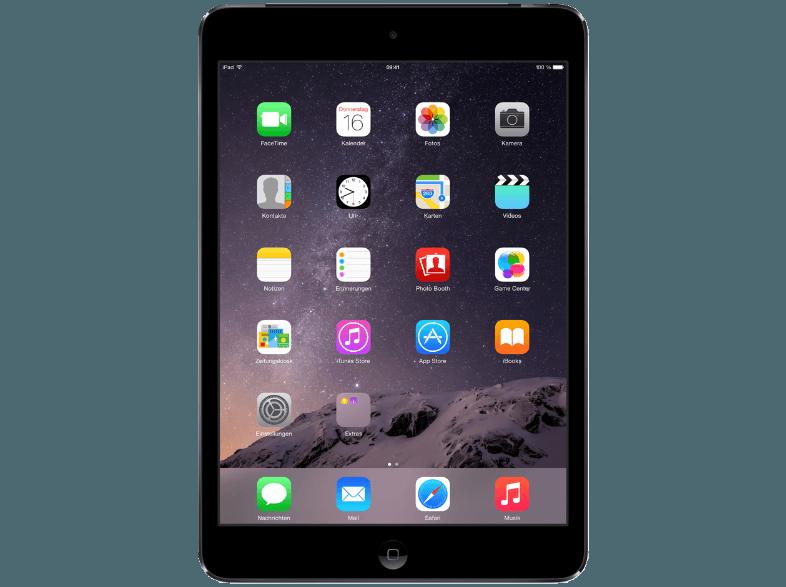 APPLE ME800FD/A iPad Mini Retina 16 GB  Tablet Spacegrau