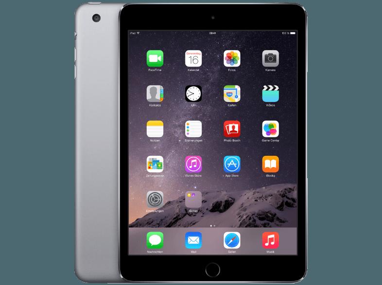 APPLE MGNR2FD/A iPad Mini 3 16 GB  Tablet Grau