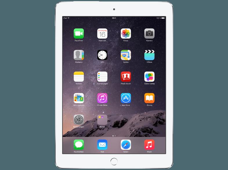 APPLE MGWM2FD/A iPad Air 2 LTE 128 GB LTE Tablet Silber, APPLE, MGWM2FD/A, iPad, Air, 2, LTE, 128, GB, LTE, Tablet, Silber