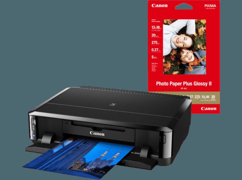 CANON PIXMA iP7250   PP-201 Fotopapier Tintenstrahldruck mit FINE Druckköpfen Tintenstrahldrucker  Netzwerkfähig