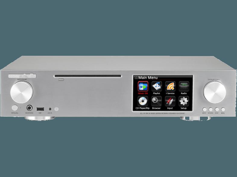 COCKTAIL AUDIO X30-0-S - AudioServer, Ripper und Player (App-steuerbar, Ja, über USB Adapter, Dunkelsilber)