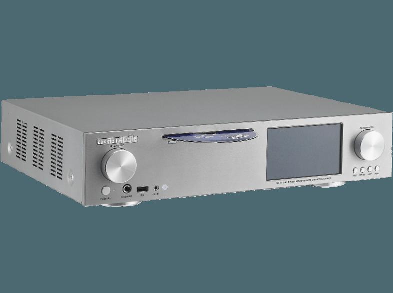 COCKTAIL AUDIO X30-N2000-S - AudioServer, Ripper und Player (App-steuerbar, W-LAN Schnittstelle, Dunkelsilber)