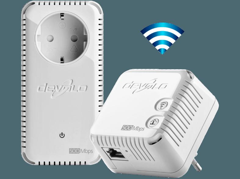 DEVOLO 9258 dLAN® AV WLAN 310 HomePlug-Modem mit integriertem Access-Point, DEVOLO, 9258, dLAN®, AV, WLAN, 310, HomePlug-Modem, integriertem, Access-Point