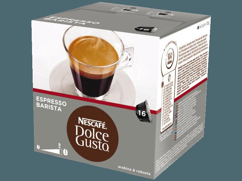 DOLCE GUSTO 12141754 Nescafé Espresso Barista Kapseln Espresso Barista (MELODY® II Manuell, CIRCOLO® Manuell, PICCOLO, FONTANA, MELODY® III Manuel