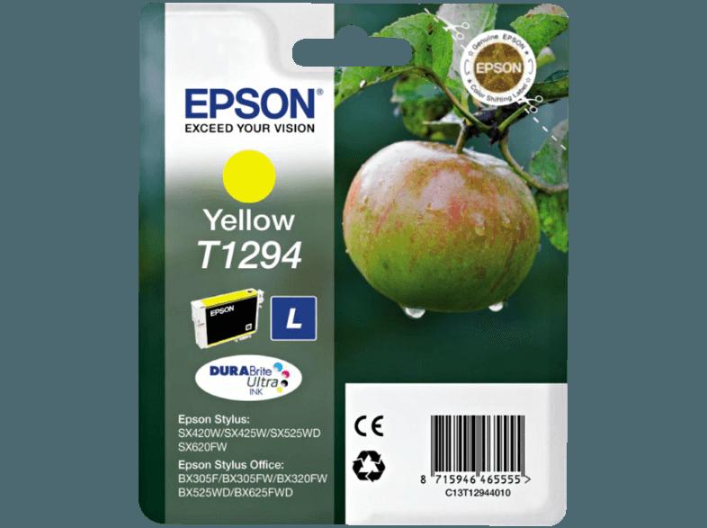 EPSON Original Epson Tintenkartusche Yellow, EPSON, Original, Epson, Tintenkartusche, Yellow