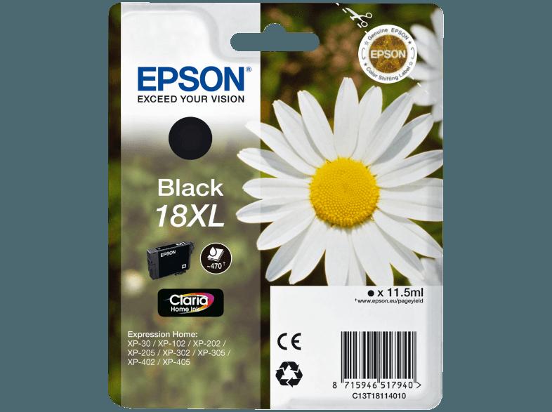 EPSON Original Epson XL Tintenkartusche schwarz