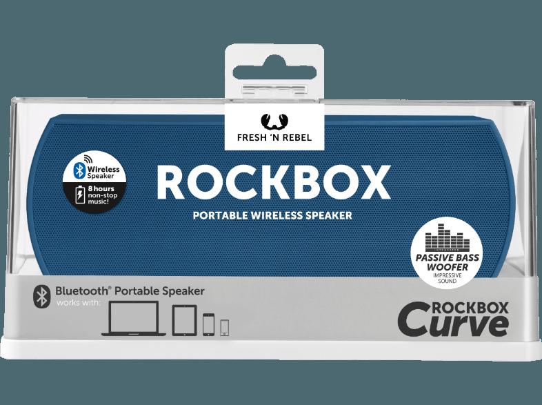 FRESH N REBEL Rockbox Fold Bluetooth Lautsprecher Indigo