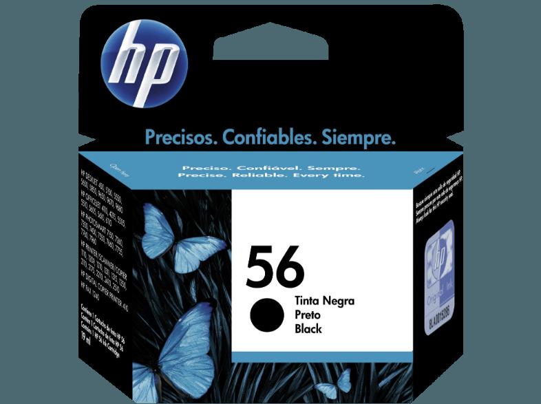 HP 56 Tintenkartusche schwarz