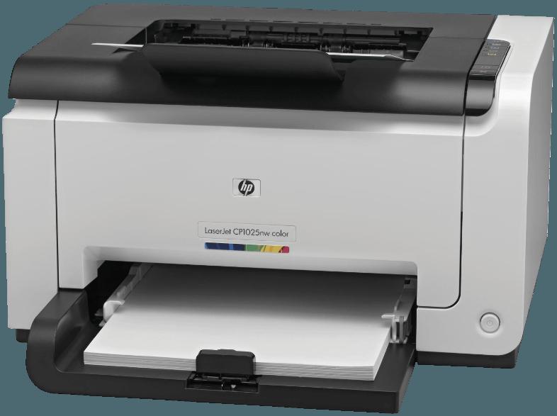 HP Color LaserJet Pro CP1025 Laserdruck Laserdrucker  Nein (optional mit externem Printserver)