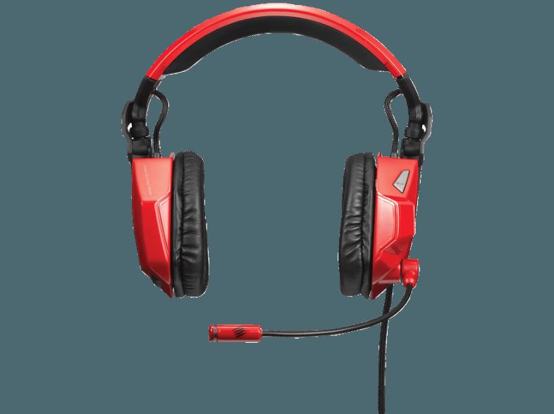 MAD CATZ F.R.E.Q.5 Gaming-Headset Rot