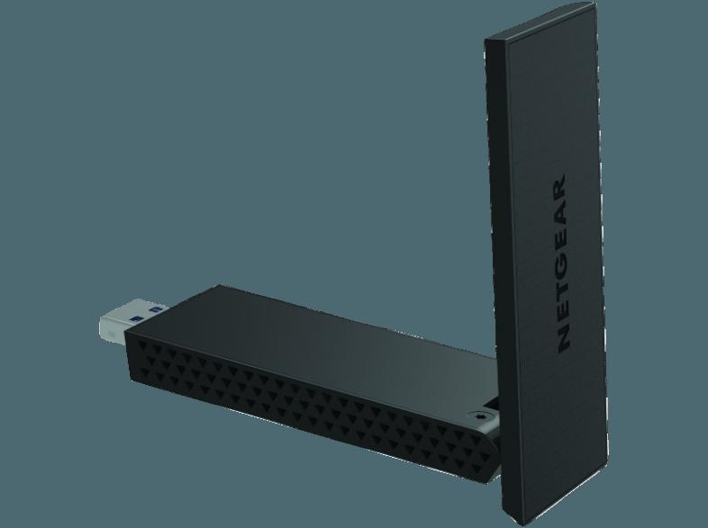 NETGEAR A6210-100PES AC1200-High-Gain-WLAN-USB-Adapter (USB 3.0, Dual-Band) Netzwerkadapter