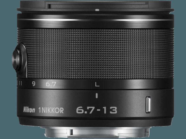 NIKON 1 NIKKOR VR 6,7-13mm Weitwinkel für Nikon 1 (6.7 mm-13 mm, f/3.5-5.6)