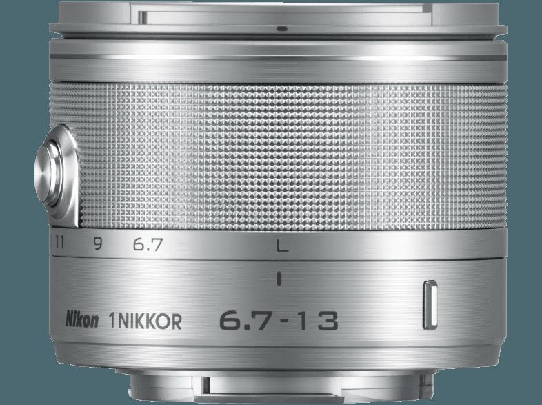 NIKON 1 Nikkor VR 6,7-13mm Weitwinkel für Nikon 1 (6.7 mm-13 mm, f/3.5-5.6), NIKON, 1, Nikkor, VR, 6,7-13mm, Weitwinkel, Nikon, 1, 6.7, mm-13, mm, f/3.5-5.6,