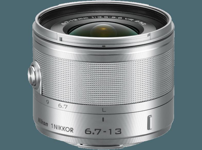 NIKON 1 Nikkor VR 6,7-13mm Weitwinkel für Nikon 1 (6.7 mm-13 mm, f/3.5-5.6)