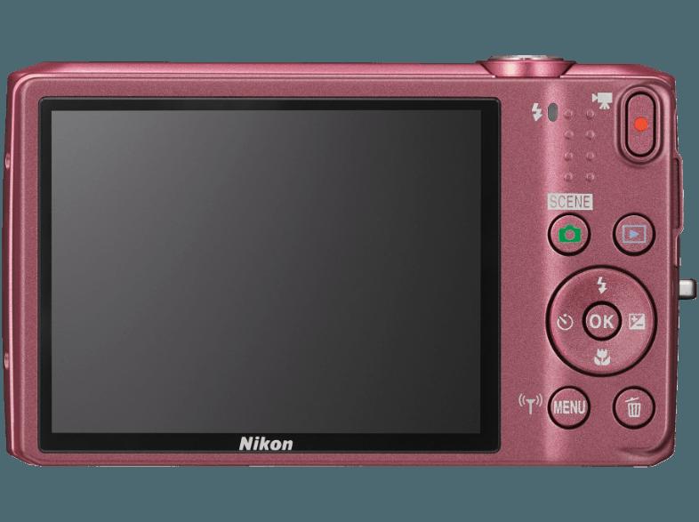 NIKON COOLPIX S6800  Pink (16 Megapixel, 12x opt. Zoom, 7.5 cm TFT, WLAN), NIKON, COOLPIX, S6800, Pink, 16, Megapixel, 12x, opt., Zoom, 7.5, cm, TFT, WLAN,