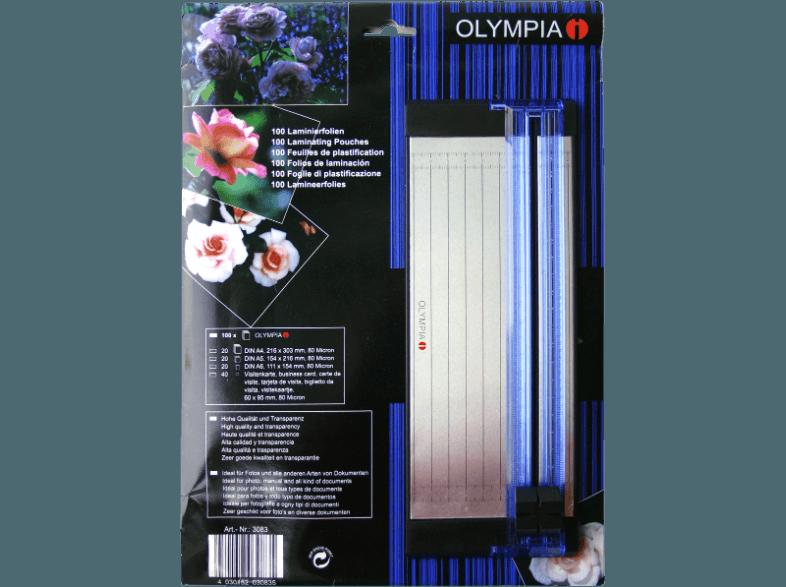 OLYMPIA 3083 2-in-1 Set Laminierfolien und Trimmer