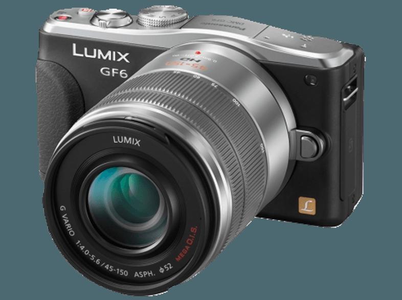 PANASONIC Lumix DMC-GF 6 WEG9K    Objektiv 45-150 mm f/4-5.6 (16 Megapixel, Live-MOS)