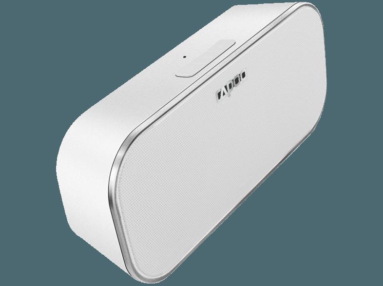 RAPOO A500 BT Portabler NFC Speaker Dockingstation Weiß, RAPOO, A500, BT, Portabler, NFC, Speaker, Dockingstation, Weiß