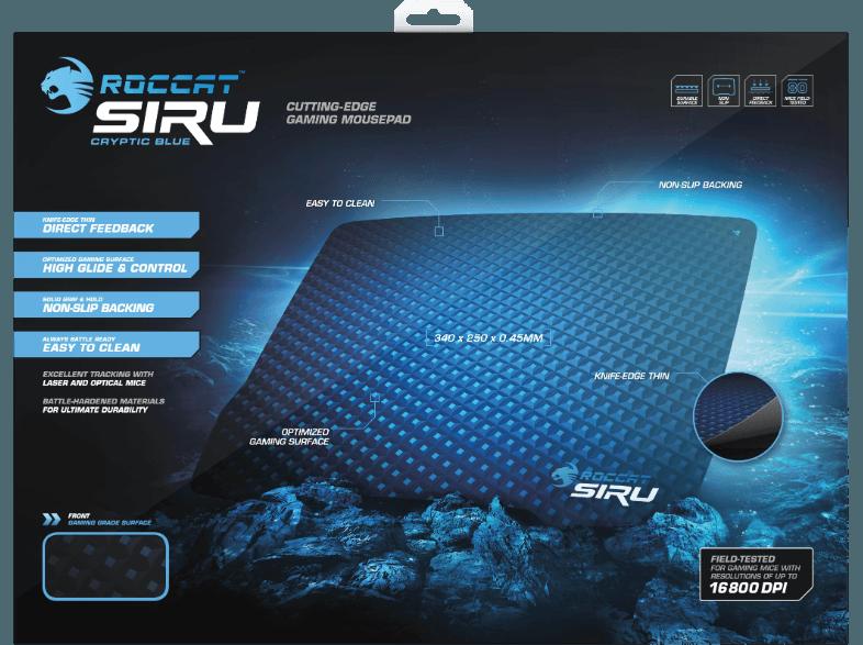 ROCCAT Siru Cryptic Gaming Mousepad, ROCCAT, Siru, Cryptic, Gaming, Mousepad