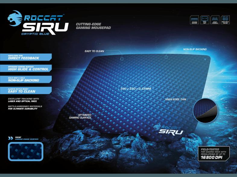 ROCCAT Siru Cryptic Gaming Mousepad