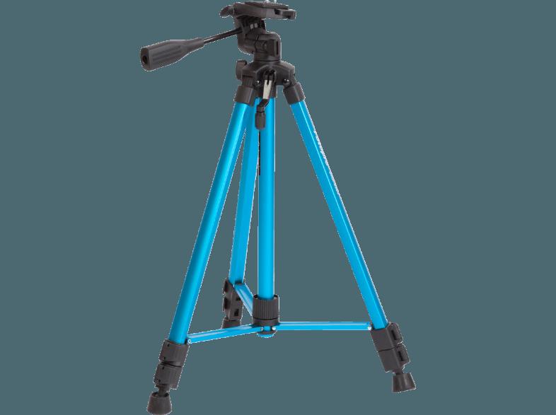 ROLLEI 20950 Fotopro Digi 9300 Dreibein Stativ, Blau, (Ausziehbar bis 1500 mm)
