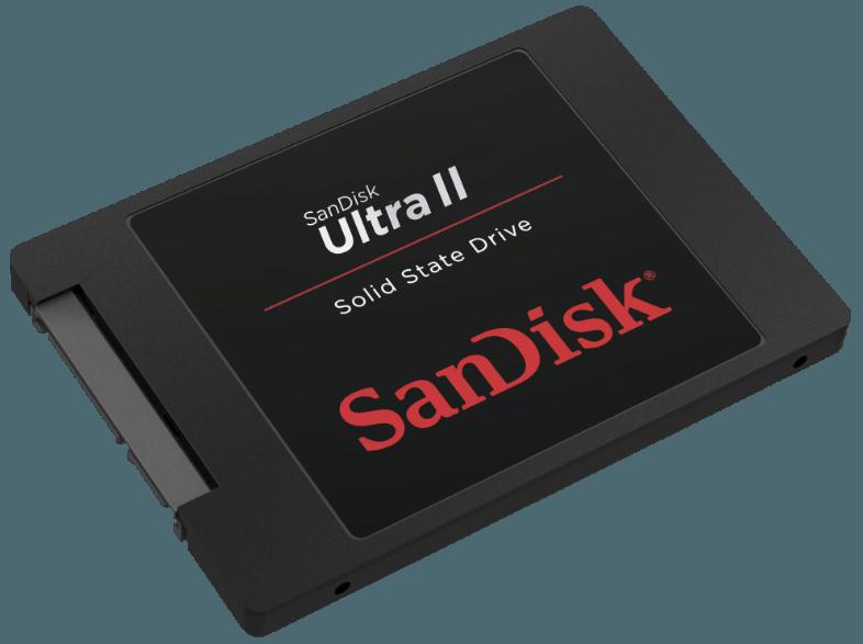 SANDISK SDSSDHII-240G-G25 ULTRA II SSD  240 GB 2.5 Zoll intern, SANDISK, SDSSDHII-240G-G25, ULTRA, II, SSD, 240, GB, 2.5, Zoll, intern