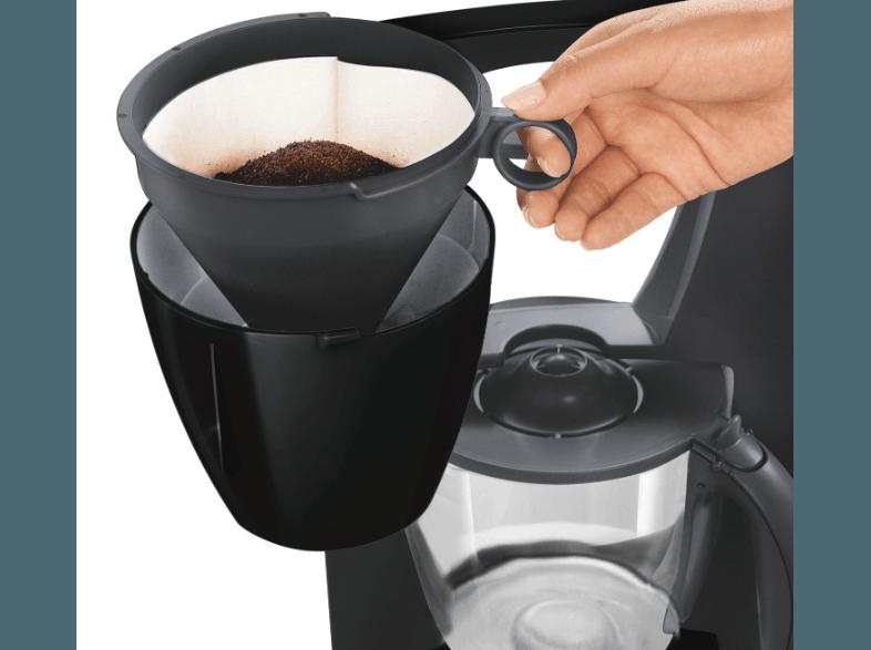 SIEMENS TC 60403 Kaffemaschine Schwarz (Glaskanne)