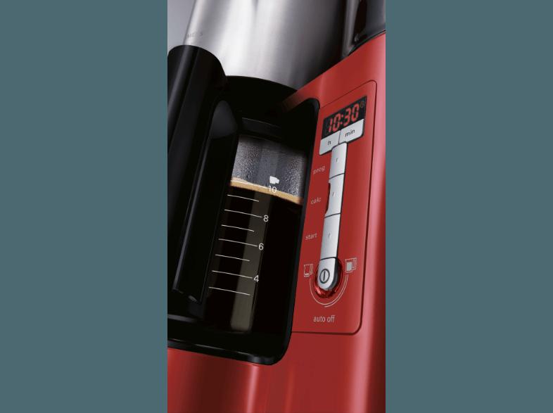 SIEMENS TC86304 Kaffeemaschine Rot (Glaskanne)
