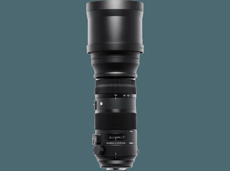 SIGMA 150-600mm F5-6,3 DG OS HSM Nikon Telezoom für Nikon (150 mm- 600 mm, f/5-6.3)