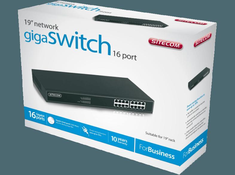 SITECOM LN 142B Gigabit-Switch, SITECOM, LN, 142B, Gigabit-Switch