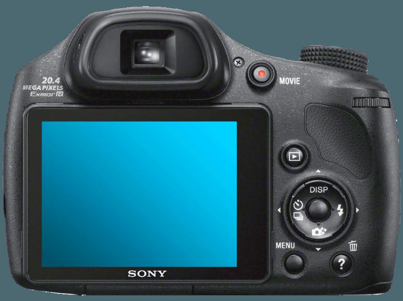 SONY DSC-HX 300  Schwarz (20.4 Megapixel, 50x opt. Zoom, 7.62 cm TFT-LCD)