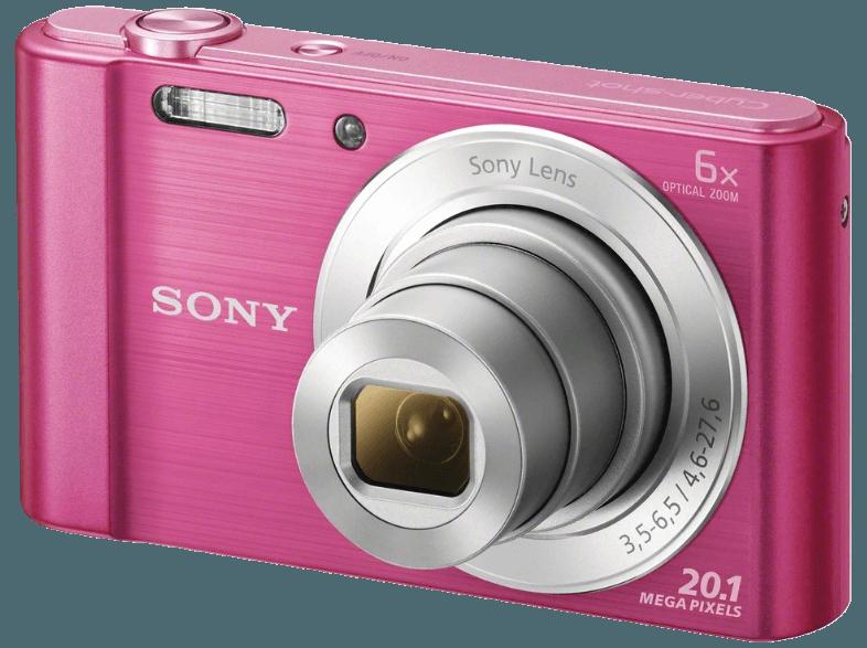SONY DSC-W810 P.CE3  Pink (20.1 Megapixel, 6x opt. Zoom, 6.7 cm TFT-LCD)