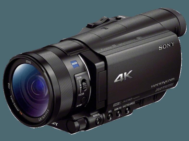 SONY FDR-AX 100 EB Camcorder (12x, Exmor R CMOS, 24p, 25p, 50p, 24p, 25p, 50p, )