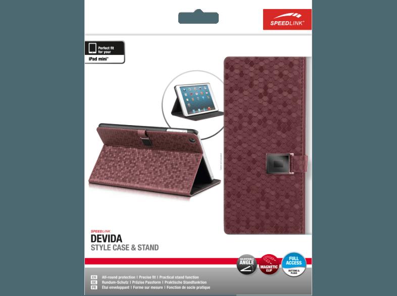 SPEEDLINK SL 7104 VT DEVIDA Style Case & Stand Schutzhülle iPad mini