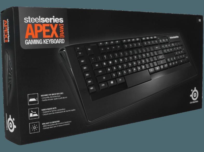 STEELSERIES APEX Raw Tastatur, STEELSERIES, APEX, Raw, Tastatur