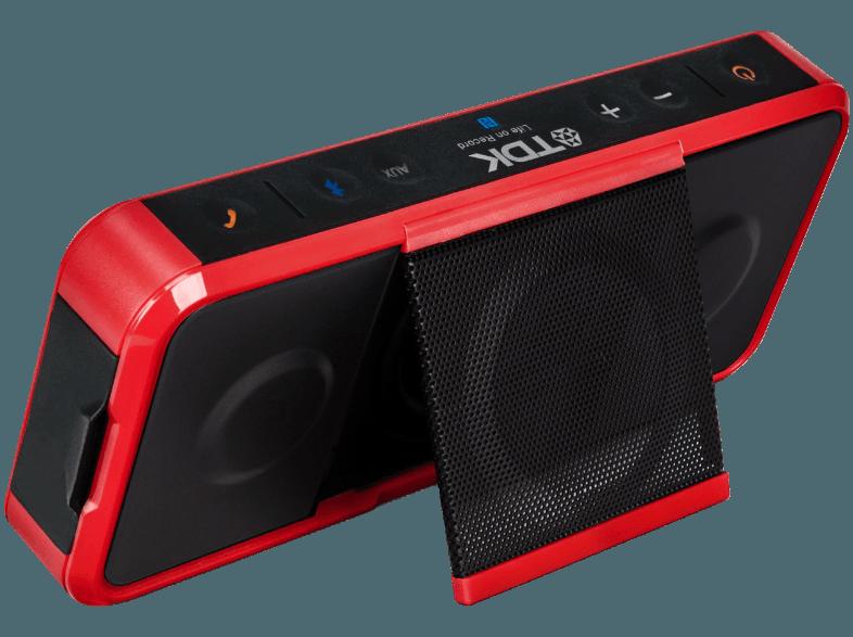 TDK A26 Bluetooth Lautsprecher Rot, TDK, A26, Bluetooth, Lautsprecher, Rot