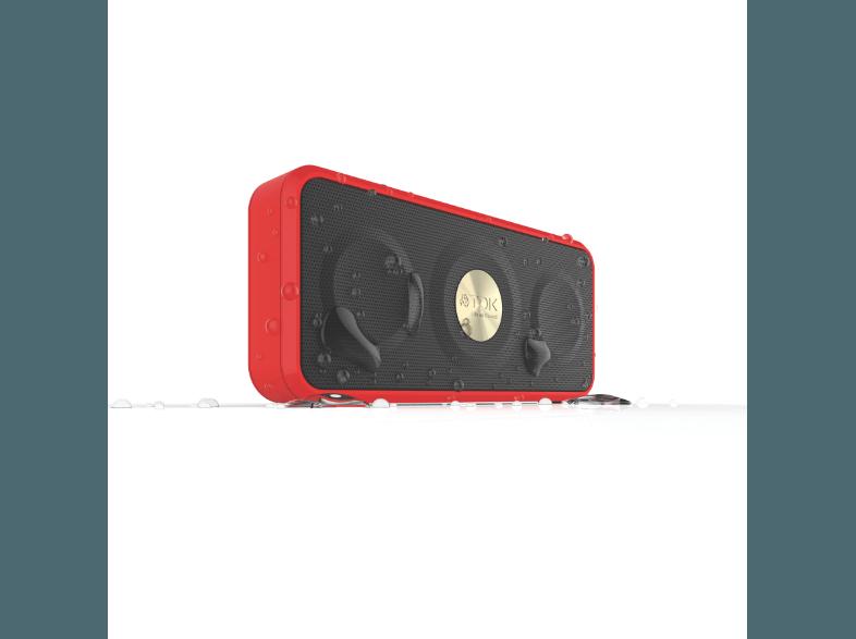 TDK A26 Bluetooth Lautsprecher Rot, TDK, A26, Bluetooth, Lautsprecher, Rot