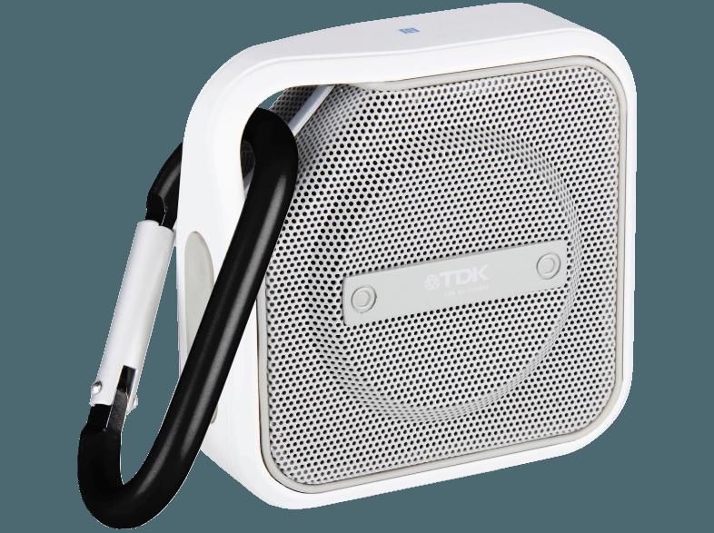 TDK Trek Mikro Bluetooth Lautsprecher Weiß