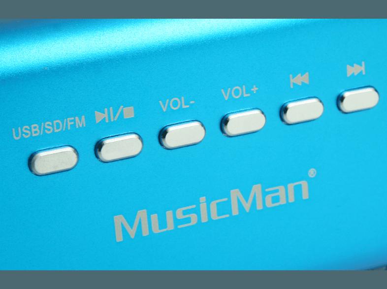 TECHNAXX Musicman MA Soundstation 3430 Dockingstation Blau