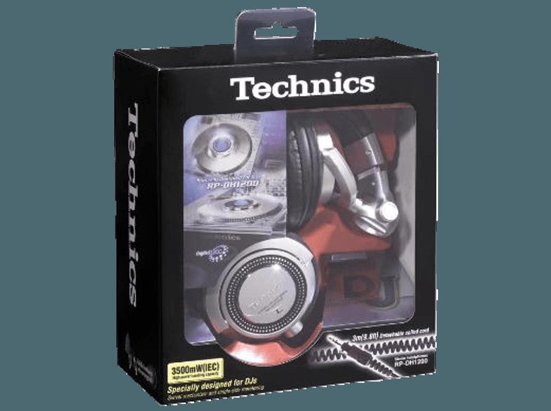 TECHNICS RP-DH1200 E-S Kopfhörer Silber, TECHNICS, RP-DH1200, E-S, Kopfhörer, Silber