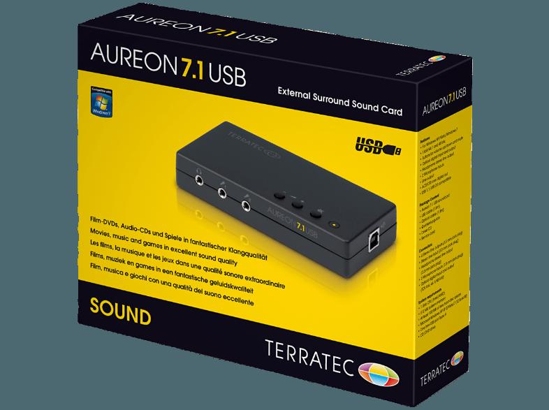 TERRATEC 10715  Aureon 7.1 Soundkarte, TERRATEC, 10715, Aureon, 7.1, Soundkarte